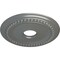 Ekena Millwork Classic Ceiling Medallion (Fits Canopies up to 12 3/4"), 18 5/8"OD 4"ID x 1 1/8"P, Silver CM19CLSLS - alternate 2